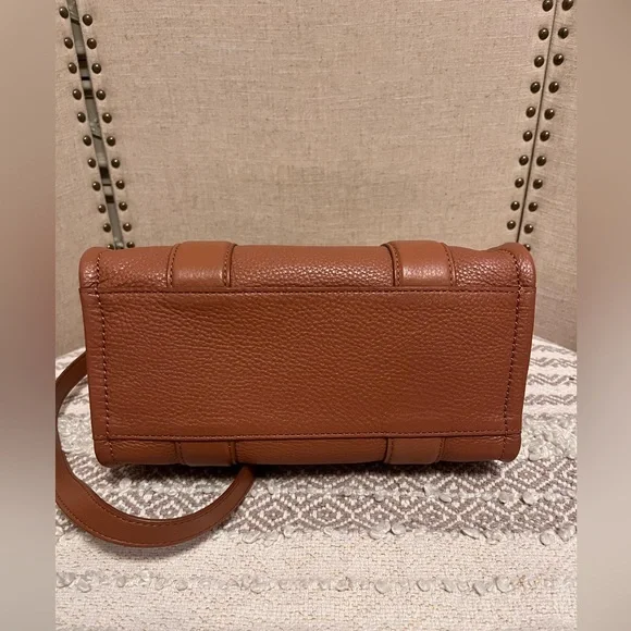 Marc Jacobs Brown Leather Tote Bag small - Picture 5 of 9
